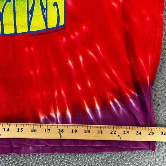 VTG Y2k  Aerosmith Girls Of Summer 2002 Tie Dyed‎ T Shirt Men XL - Picture 6 of 16